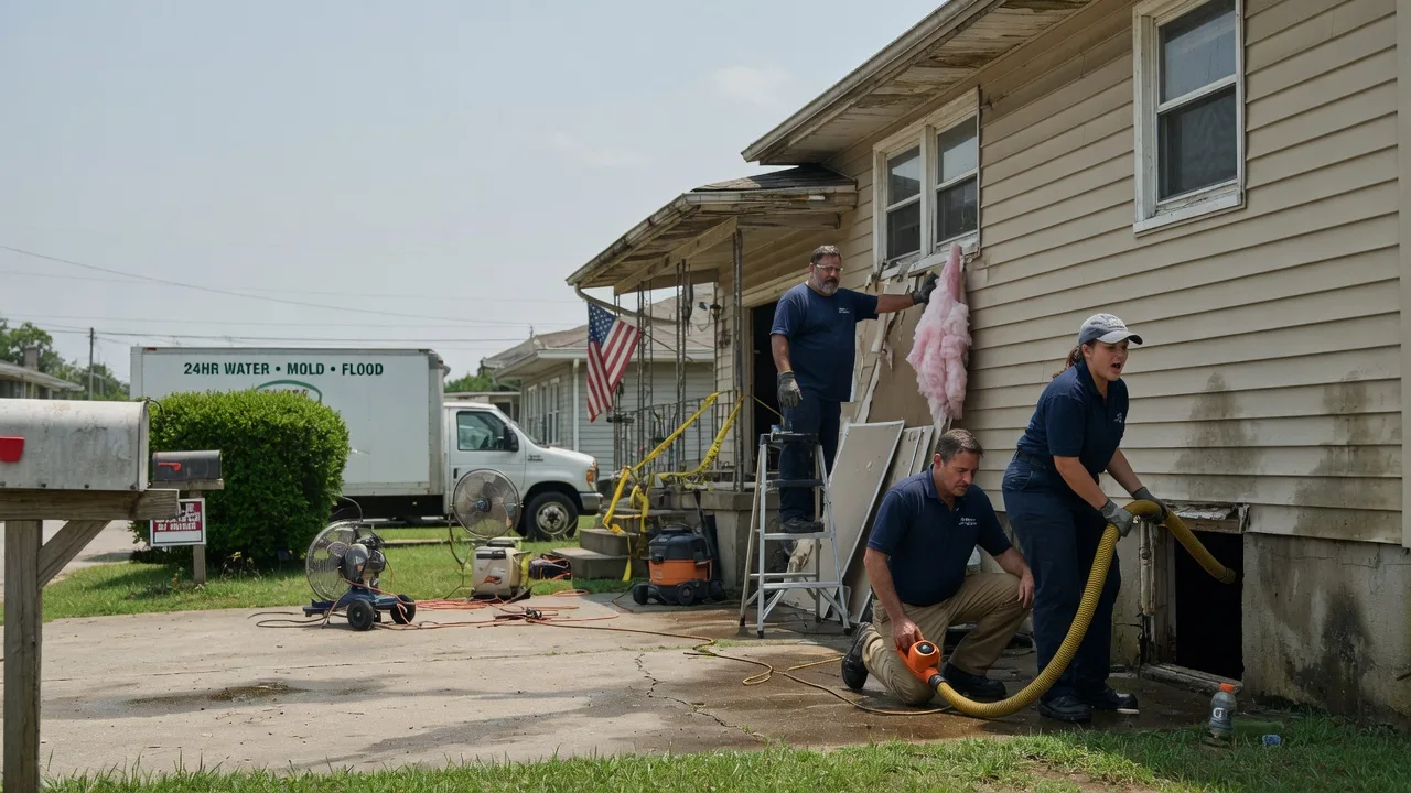 Water Damage Repair in Garden City, SD near me